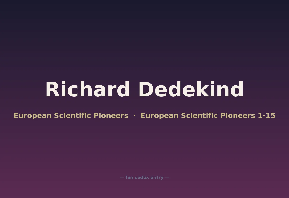 Richard Dedekind